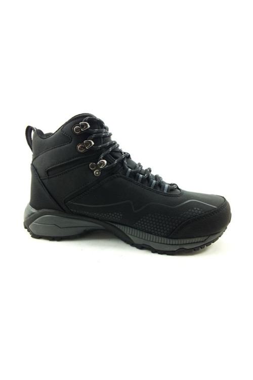 Bağcıklı Su Geçirmez Outdoor Bot - Siyah - Eagle Hi
