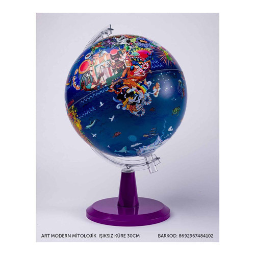 48410 30Cm Art Modern Mitolojik Işıksız Küre