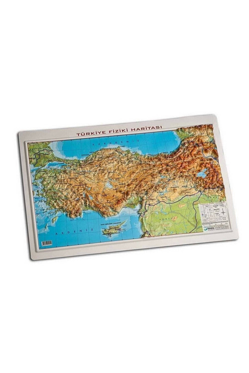25100 Kabartma Türkiye Fiziki 35X50