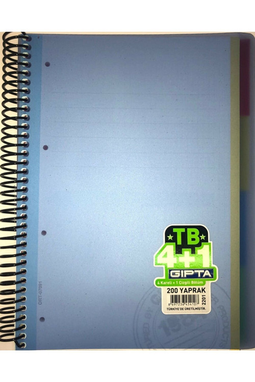 2201 Tb Spr Pp Kpk Sep Def A4 4+ 200Yp (6 ADET)