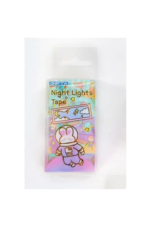 8915 Renkli Bant 1.5X2mm Nıght Shınıng 5Li Set (12 ADET)