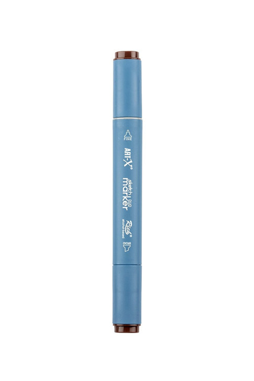 Klm-17940 Art-x Sketch Markör Kalem Duo 462 Dark Brown (12 ADET)