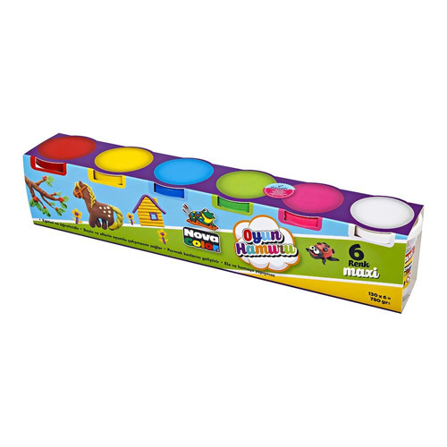 Nc4107 Oyun Hamuru 6Lı Maxi