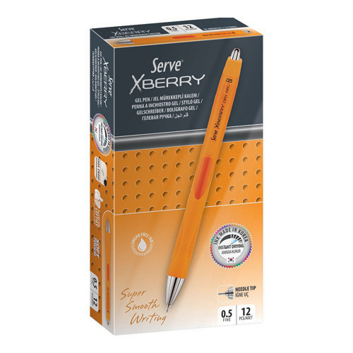 Xbrgelı05-05 Xberry Jel Kalem 05Mm Turuncu (12 ADET)
