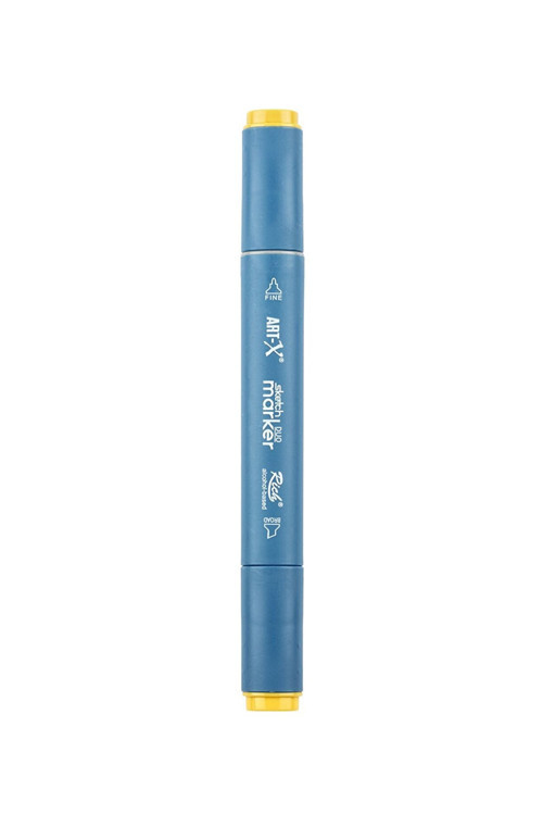Klm-18026 Art-x Sketch Markör Kalem Duo 134 Orta Sarı (12 ADET)