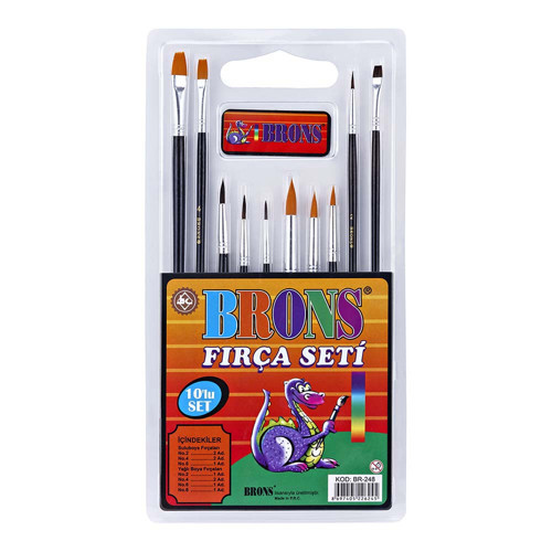 Brons Br-248 Fırça Seti 10Lu