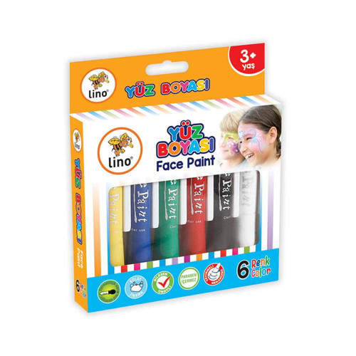Ln-901 Yüz Boyası 6Lı Set