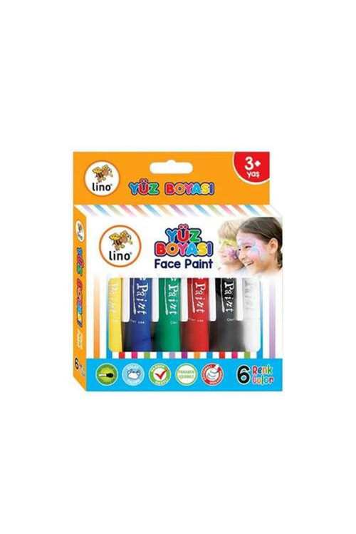 Ln-906 Yüz Boyası Yıkanabilir 10 Renk 10Lu Kt