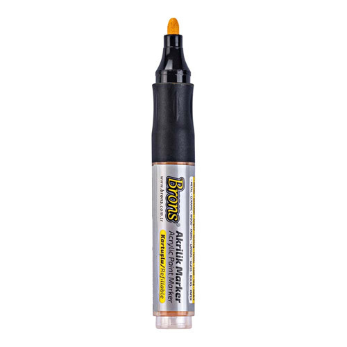 Br-4017 Akrilik Marker Turuncu (12 ADET)