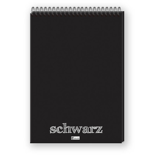 149300-99 Bloknot Schwarz Üst Spiralli Pp Kapak A4 60Yp