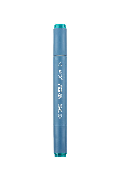 Klm-17982 Art-x Sketch Markör Kalem Duo 327 Peacock Green (12 ADET)