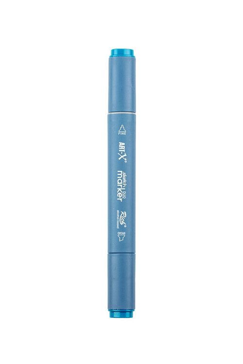 Klm-17997 Art-x Sketch Markör Kalem Duo 323 Lake Green (12 ADET)