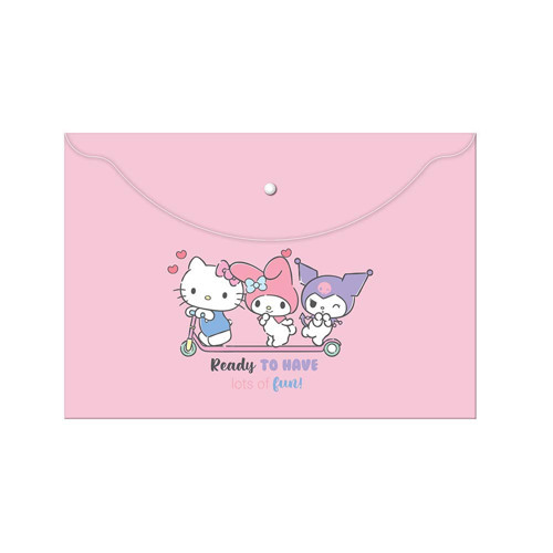 Keskin 120770-13 A4 Çıtçıtlı Dosya Hello Kitty And Friends (10 ADET)