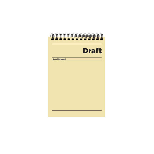 Keskin 140541 Bloknot Draft Karton Kapak A5 80Yp Çizgili