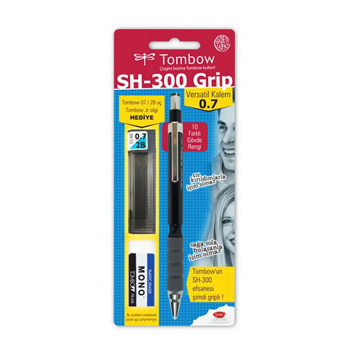 Sh-300 Grıp 07Mm Versatil Okul Sti A.mavi