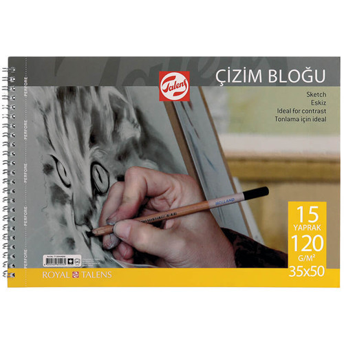 120355015 Çizim Bloğu 120Gr 35X50 15Yp