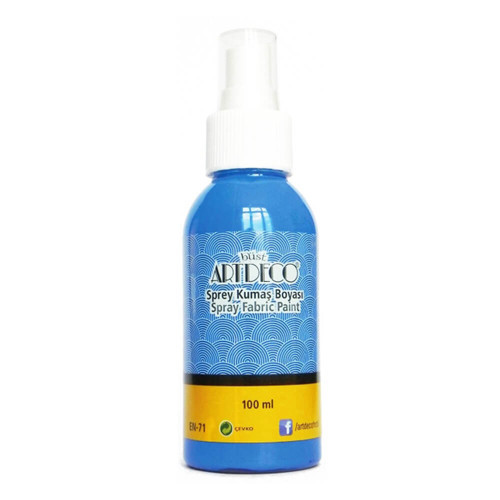 010D-1210 Sprey Kumaş Boyası 100Ml Mavi