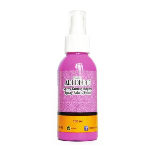 010D-1232 Sprey Kumaş Boyası 100Ml Fuşya