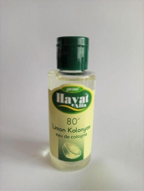 Limon Kolonyası 50 Cc 80 Derece