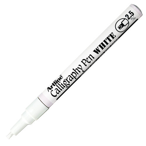 993Xf Calligraphy Kalem Metalik Beyaz (12 ADET)