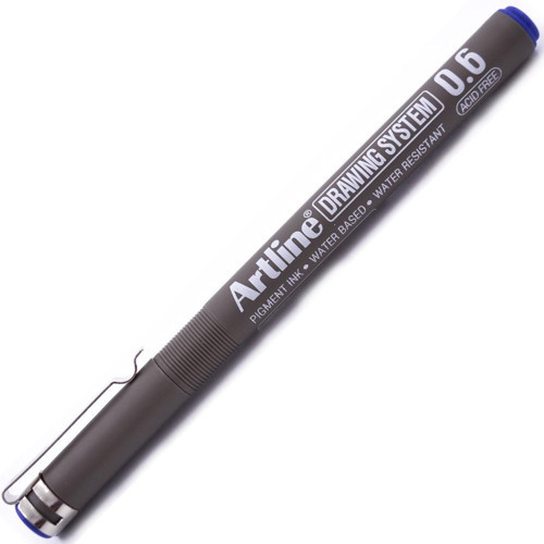 236 Çizim Kalemi 06Mm Mavi (12 ADET)