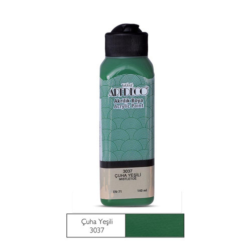 070R-3037 Akrilik Boya 140Ml Çuha Yeşil (12 ADET)
