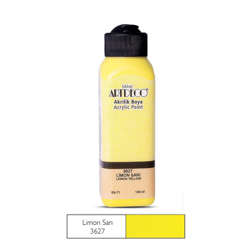 070R-3627 Akrilik Boya 140Ml Limon Sarı (12 ADET)