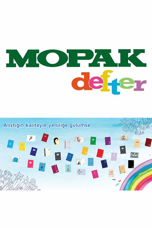 Okul Defteri Karton Kapak A4 96Yp Düz (12 ADET)