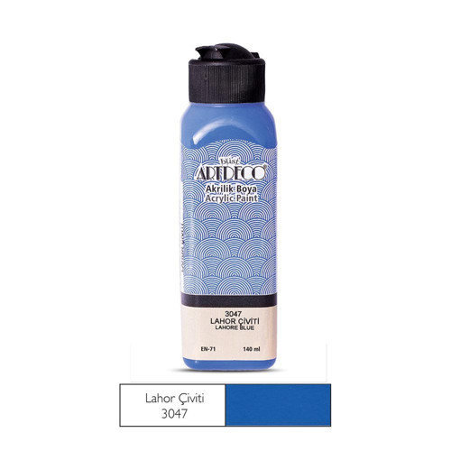 070R-3047 Akrilik Boya 140Ml Lahor Çivit (12 ADET)