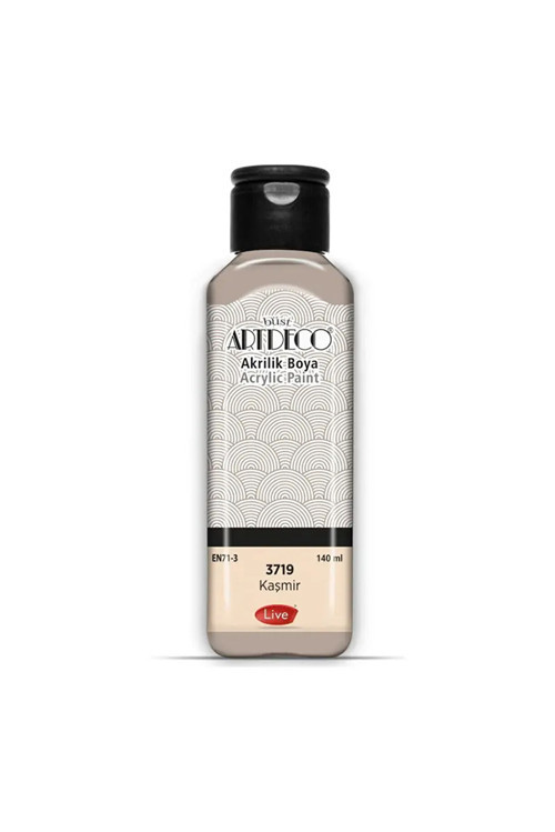 070R-3719 Akrilik Boya 140Ml Kaşmir (12 ADET)