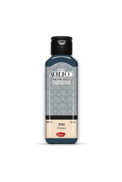 070R-3701 Akrilik Boya 140Ml Fresko (12 ADET)