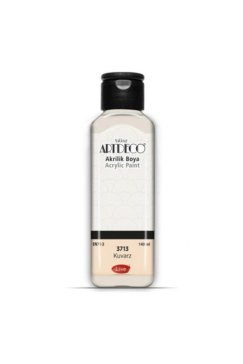 070R-3713 Akrilik Boya 140Ml Kuvars (12 ADET)