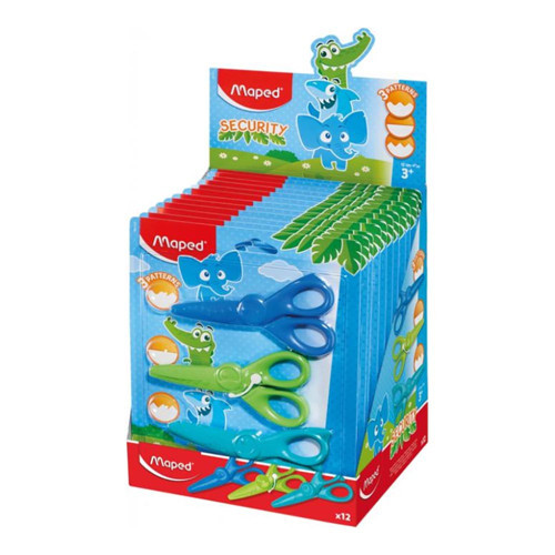 981727 Makas Kıdıcraft Güvenlikli 12Cm 3Lü Bls (12 ADET)