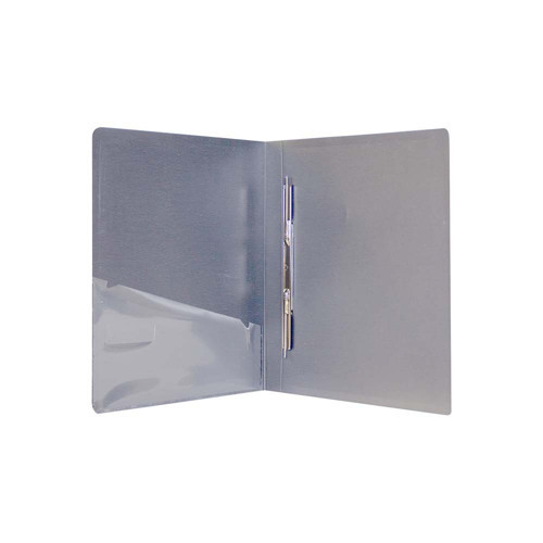 1106-4 A4 Plastik Yaylı Dosya Gri