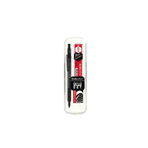 Graph-x 3Lü Versatil Set 05Mm Antrasit Silgi+min