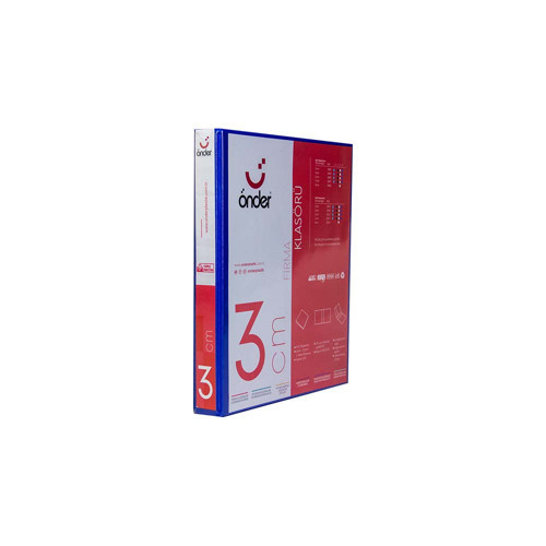2003-6 A4 Firma Klasörü 3Cm 2D Mek Lacivert