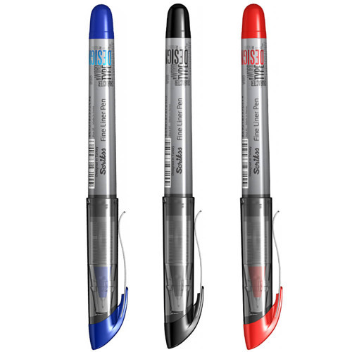 Fl-68 Fineliner Pen 06Mm Siyah (12 ADET)