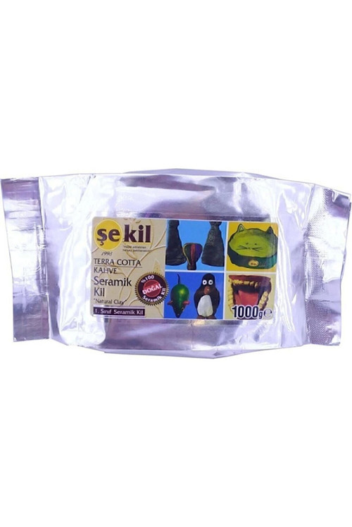 Seramik Hamuru 1000Gr Kahverengi