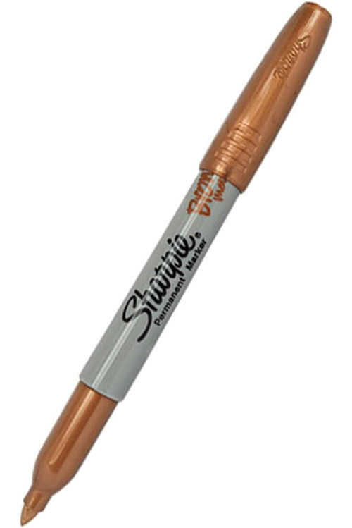 2148867 Metalik Markör Bronz (12 ADET)