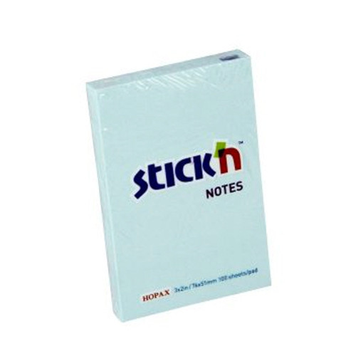 21146 Stıck'n 76X51 Pastel Mavi 100Lü