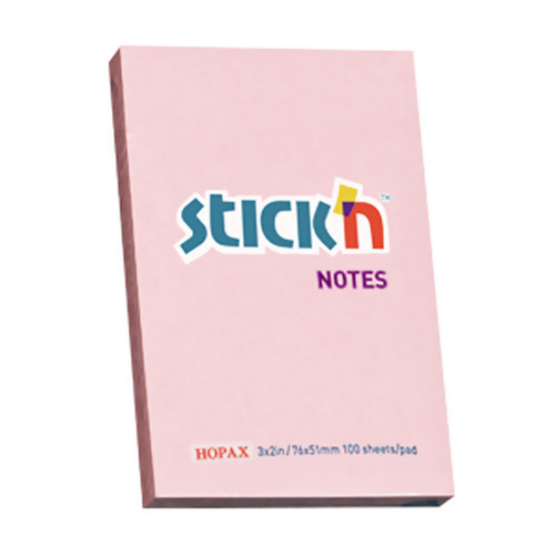 21145 Stıck'n 76X51 Pastel Pembe 100Yp (12 ADET)