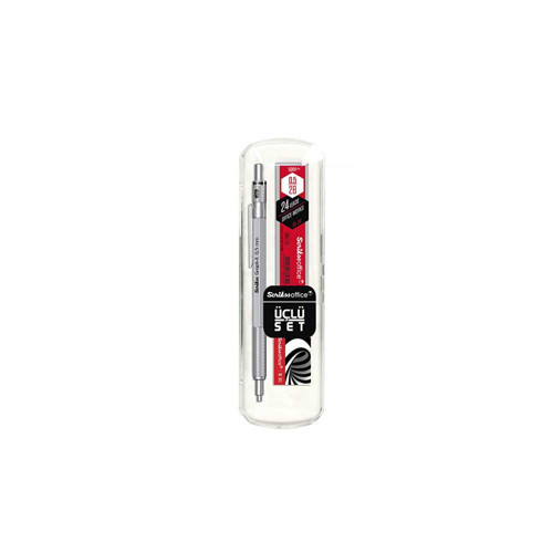 Graph-x 3Lü Versatil Set 05Mm Kurşun Silgi+min