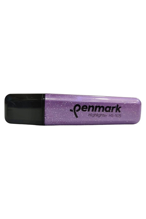 Hs505 17 Metalik Simli Fosforlu Kalem Lavanta (10 ADET)
