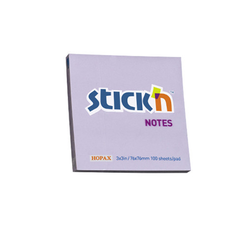 21403 Stıck'n 76X76 Pastel Lila 100Yp (12 ADET)
