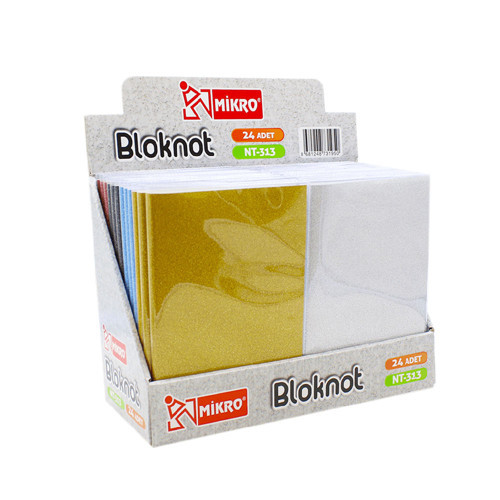 Nt313 Bloknot Pp Kapak Çizgili (24 ADET)