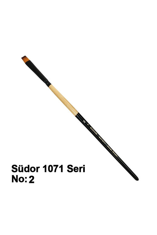 Sf1071-2 Sentetik Kısa Fırça (12 ADET)