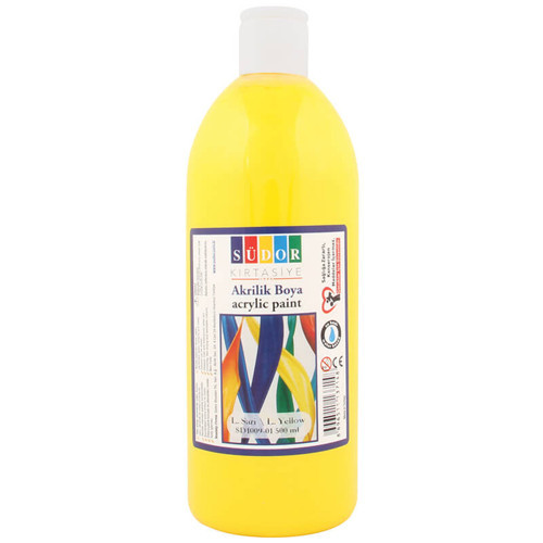 Sd1009-01 Akrilik Boya 500Ml Limon Sarı