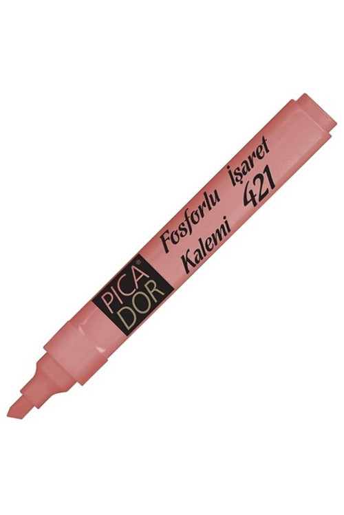 421 Pastel Fosforlu Kalem Turuncu (10 ADET)