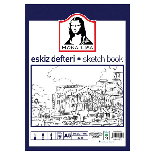 Südor Bn05-5 A5 Eskiz Def 120Gr 50Yp