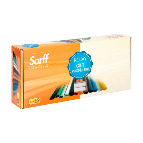 15203002 Sırtlık 6Mm Beyaz 100Lü